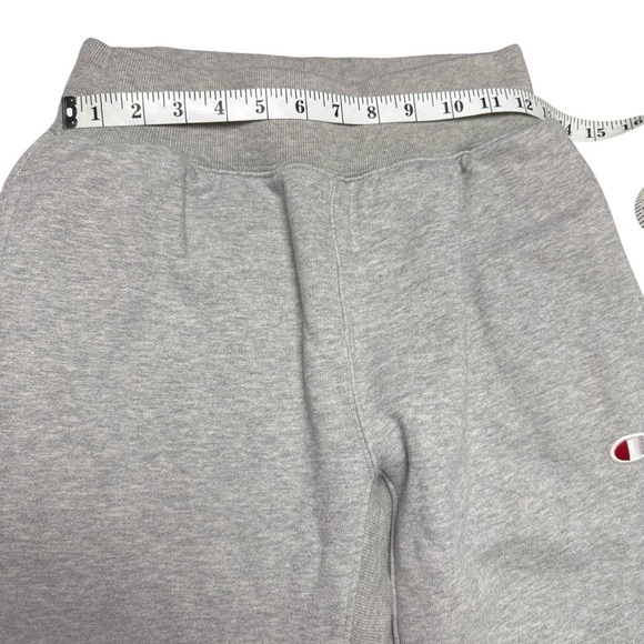 Champion Reverse Weave Jogger Sweatpants Men's Small S Embroidered Logo Gray - Picture 6 of 10